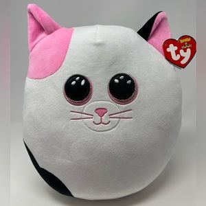 TY: Muffin Cat Squish-A-Boos, NEW with Tags.